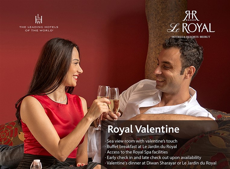 Royal Valentine at Le Royal Hotel & Resorts-Beirut